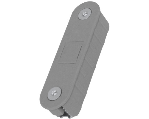 Ответная планка AGB (АГБ) для защелок Touch (для алюминиевых коробок) B02404.30.78 (серый)