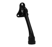 Упор Fuaro (Фуаро) дверной напольный STOPPER-100 BL (черный) козья ножка 