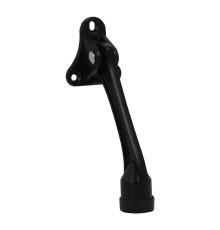 Упор Fuaro (Фуаро) дверной напольный STOPPER-100 BL (черный) козья ножка 