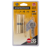 Цилиндровый Kale kilit (Кале килит) механизм 164 OBS SNE/80 (35+10+35) mm латунь 5 кл. new 