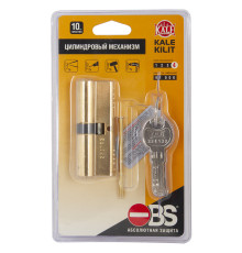 Цилиндровый Kale kilit (Кале килит) механизм 164 OBS SNE/80 (35+10+35) mm латунь 5 кл. new 