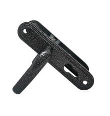 Ручка дверная Absolyute (Абсолют) на планке РФ1-55.08 (серебро) 