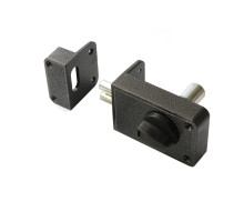 Замок Zenit (Зенит) накладной ЗН2-3 (серебро) 