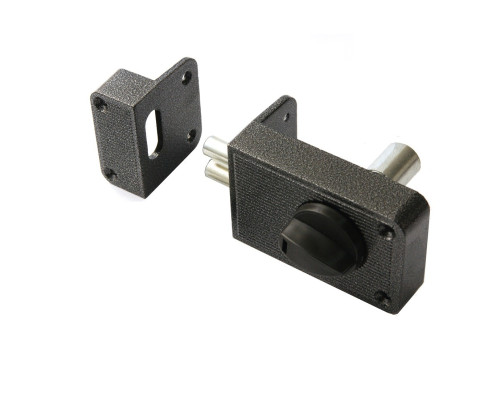 Замок Zenit (Зенит) накладной ЗН2-3 (серебро)