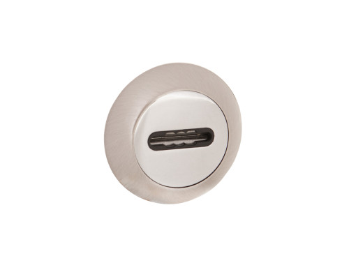 Накладка Fuaro (Фуаро) на сувальдный замок SC.R.RM54 (SC RM) SN/CP-3 матовый никель/хром