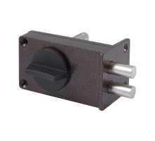 Замок Omega (Омега) накладной цилиндровый ЗН1-8 КМЗ медь 