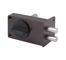 Замок Omega (Омега) накладной цилиндровый ЗН1-8 КМЗ медь 