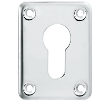 Декоративная Punto (Пунто) накладка ESC083/C-SS (нержавейка) на цилиндр (1 шт.) тех.упак. 