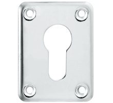 Декоративная Punto (Пунто) накладка ESC083/C-SS (нержавейка) на цилиндр (1 шт.) тех.упак. 