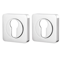 Накладка Armadillo (Армадилло) под цилиндр ET.K.SQ52 (ET/SQ) CP-8 хром 