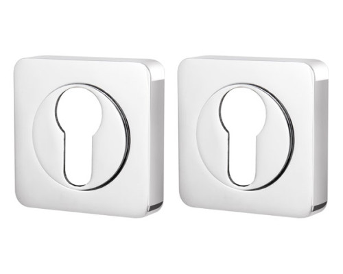 Накладка Armadillo (Армадилло) под цилиндр ET.K.SQ52 (ET/SQ) CP-8 хром