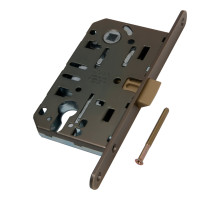 Корпус AGB (АГБ) врезного замка под цилиндр MEDIANA EVOLUTION B01103.50.12 (античная бронза) 