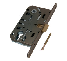 Корпус AGB (АГБ) врезного замка под цилиндр MEDIANA EVOLUTION B01103.50.12 (античная бронза) 