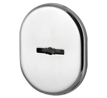 Декоративная накладка Armadillo (Армадилло) на сувальдный замок со шторкой PS-DEC CT (ATC Protector 1) CP-8 Хром 