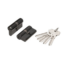 Цилиндровый Fuaro (Фуаро) механизм (200 ZA/60) 2000ZAKey60(25+10+25) BL черный 5Key 