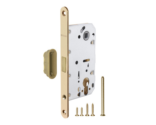 Корпус Fuaro (Фуаро) врезного замка MAGNM85C-50 (M85C-50) SSG сатинированное золото
