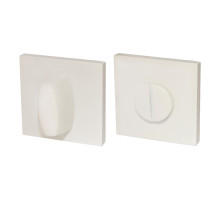 Ручка Armadillo (Армадилло) поворотная BK6.K.USS52 (WC-BOLT BK6 USS) WH-19 белый 