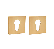 Накладка Ajax (Аякс) под цилиндр ET.K.JS51 (ET JS) SSG-39 сатинированное золото 