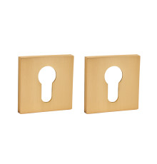 Накладка Ajax (Аякс) под цилиндр ET.K.JS51 (ET JS) SSG-39 сатинированное золото 