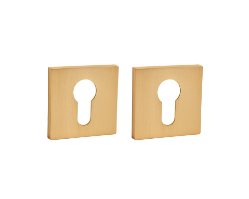 Накладка Ajax (Аякс) под цилиндр ET.K.JS51 (ET JS) SSG-39 сатинированное золото