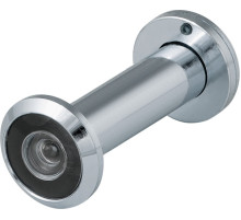 Глазок Fuaro (Фуаро) дверной, оптика пластик DV 2/100-60/Z (VIEWER 2 DVZ) CP хром 