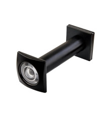 Глазок Fuaro (Фуаро) дверной, оптика пластик DV-Q 4/130-70/Z (VIEWER 4 DVQ) BL черный 