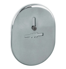 Накладка Fuaro (Фуаро) на сувальдный замок ESC.S-lift.SF/OV.476 (ESC 476) с шторкой СР хром 