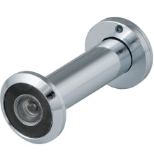 Глазок Fuaro (Фуаро) дверной, оптика пластик DV 2/100-60/Z/HD (VIEWER 2 DVZ) CP хром (подвес) 