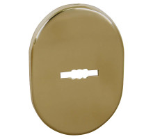 Накладка Fuaro (Фуаро) на сувальдный замок ESC.S.SF/OV.475 (ESC 475) GP латунь 