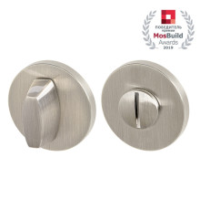 Ручка Armadillo (Армадилло) поворотная BK6.R.URS52 (WC-BOLT BK6 URS) SN-3 матовый никель 