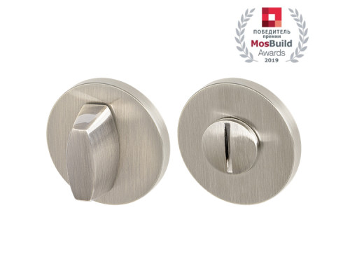 Ручка Armadillo (Армадилло) поворотная BK6.R.URS52 (WC-BOLT BK6 URS) SN-3 матовый никель