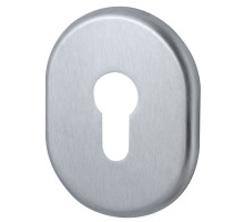 Декоративная накладка Armadillo (Армадилло) на цилиндр ET-DEC (ATC Protector 1) SC-14 Матовый хром 