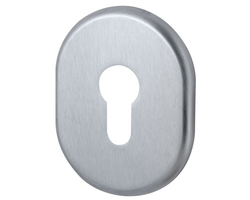 Декоративная накладка Armadillo (Армадилло) на цилиндр ET-DEC (ATC Protector 1) SC-14 Матовый хром