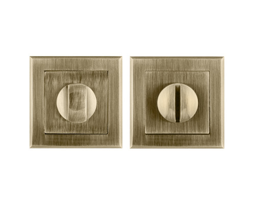 Ручка Punto (Пунто) поворотная BK6.K.QL52 (BK6 QL) ABG-6 зелёная бронза