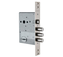 Замок Guardian (Гардиан) врезной сувальдный с защёлкой ЗВ 50.11, 4 кл. /123:125/ 