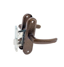 Защелка Absolyute (Абсолют) врезная ЗЩ1-45А (бронза) 