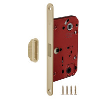 Защелка Fuaro (Фуаро) врезная магнитная MAGNM96WC-50/BL INOX SSG-39 сатин. золото (блистер) 