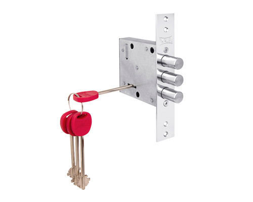 Замок Kale kilit (Кале килит) врезной сувальдный 447/L , 5 кл. (кл. 75 мм)