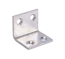 Уголок skobis (СКОБИС) мебельный 25 (25x25x30x2) цинк белый 