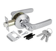 Ручка Punto (Пунто) защелка DK626 CP-ET (6026 CP-E) (кл./фик.) хром 