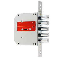 Замок Border (Бордер) врезной сувальдный ЗВ8-6 ЛК5/15 (лев.), 5 кл. /272224/ 