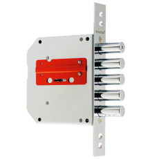 Замок Border (Бордер) врезной сувальдный ЗВ8-6 ЛК5/15 (лев.), 5 кл. /272224/ 