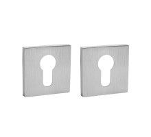 Накладка Ajax (Аякс) под цилиндр ET.K.JS51 (ET JS) SSC-16 сатинированный хром 