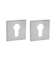 Накладка Ajax (Аякс) под цилиндр ET.K.JS51 (ET JS) SSC-16 сатинированный хром 