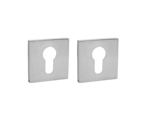 Накладка Ajax (Аякс) под цилиндр ET.K.JS51 (ET JS) SSC-16 сатинированный хром