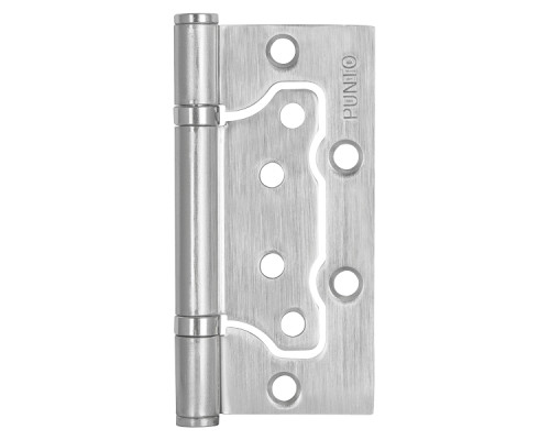 Петля Punto (Пунто) универсальная без врезки IN4200W SC (200-2B 100x2,5) мат. хром