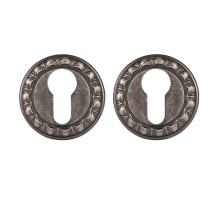 Накладка Punto (Пунто) под цилиндр ET.R.MT53 (ET MT) OS-9 античное серебро 