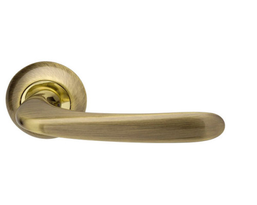 Ручка Armadillo (Армадилло) раздельная R.LD54.Pava (Pava LD42) AB/GP-7 бронза/золото TECH (кв. 8х140)