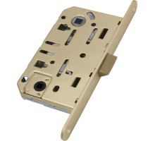 B01102.50.23 AGB (АГБ) Защелка врезная WC (мат. латунь) MEDIANA EVOLUTION 