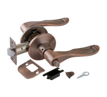 Ручка Punto (Пунто) защелка DK630 AC-BK (6030 AC-B) (фик.) медь 